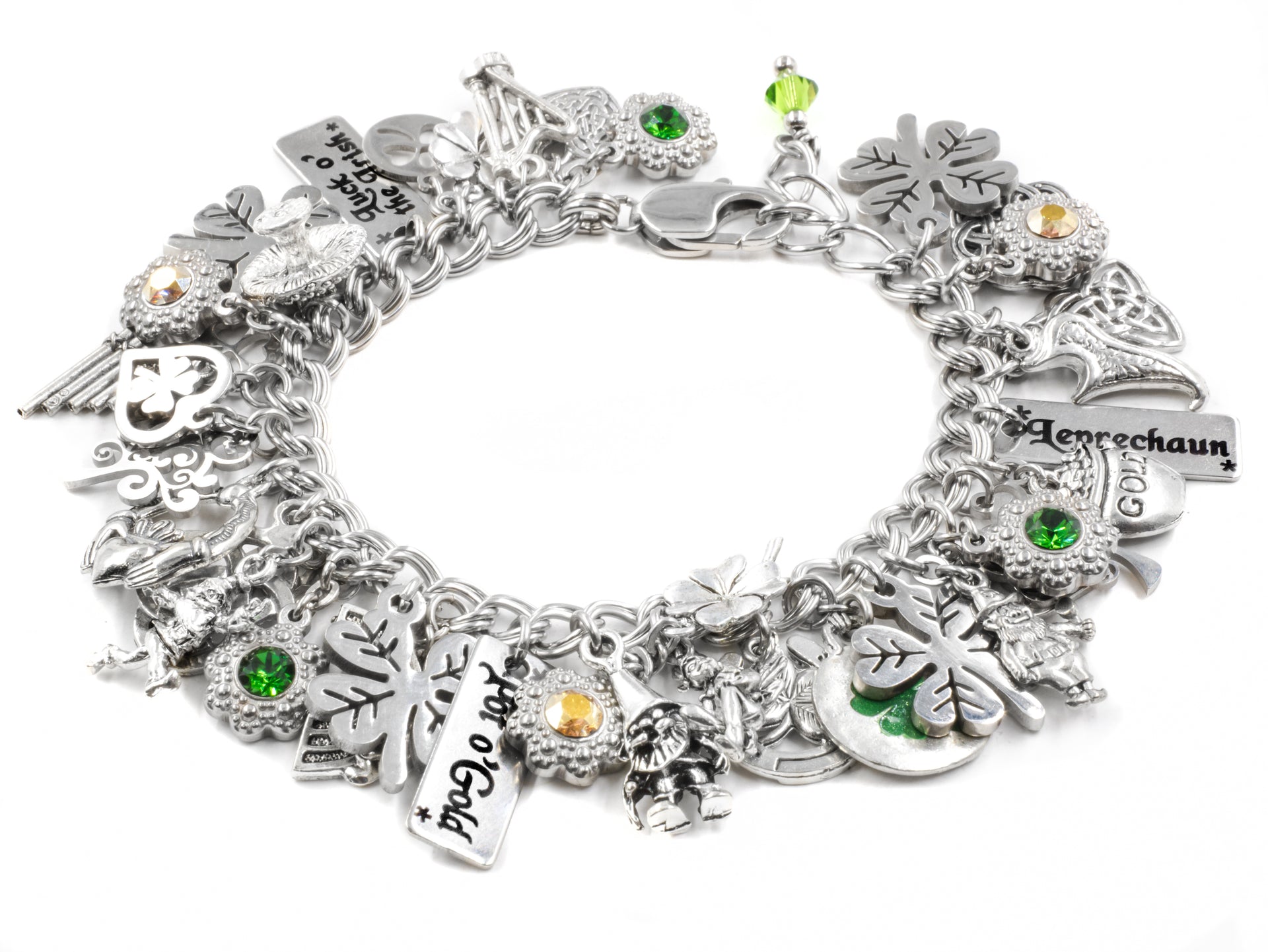 irish charm bracelet