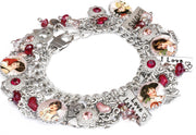 Heart Bracelet, Valentine Jewelry, Heart Jewelry, Romantic Bracelet, Love Bracelet. Valentines Bracelet