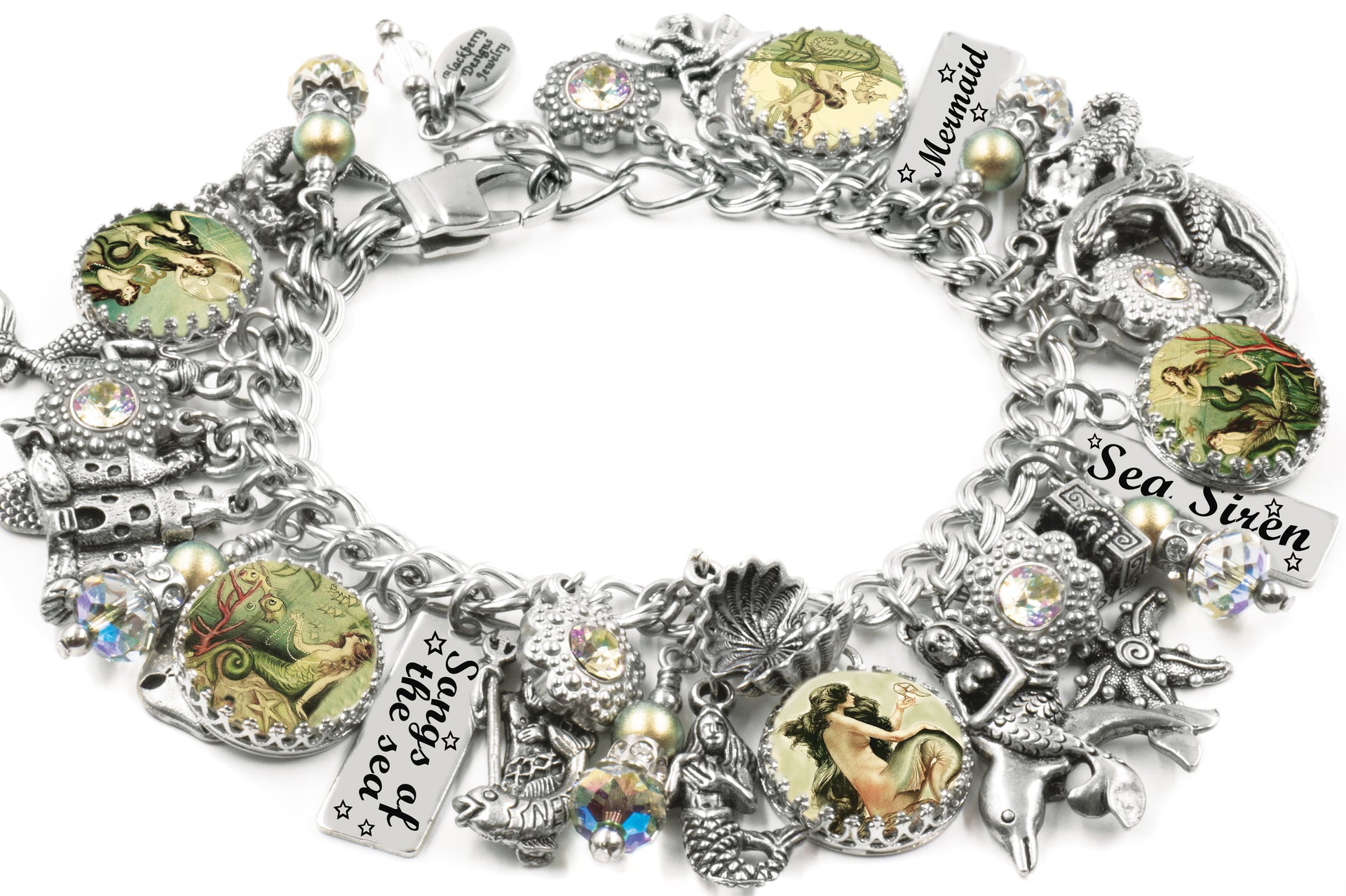 mermaid charms bracelet