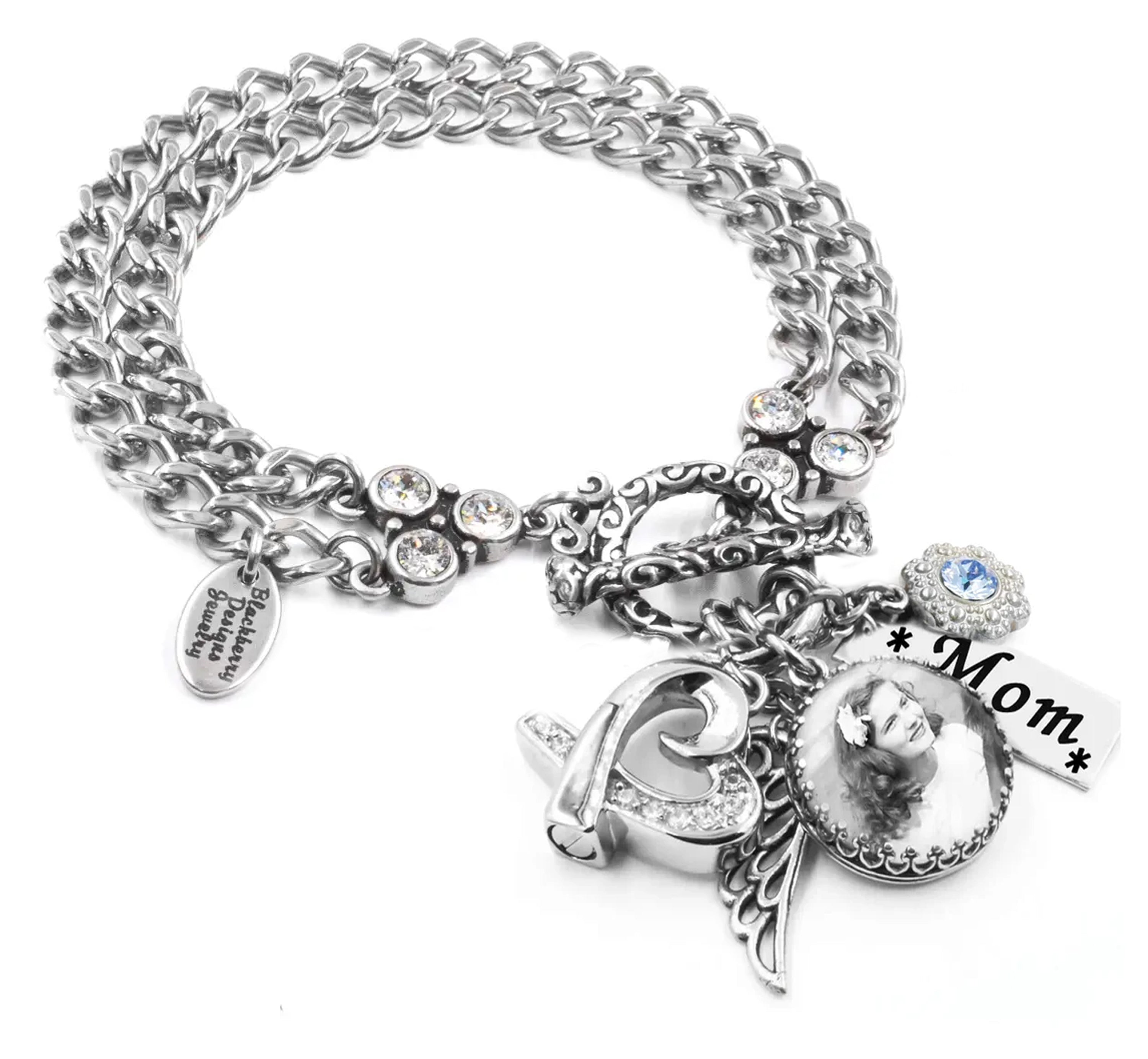 Whimsical Gifts, Beach Lover Toggle Charm Bracelet