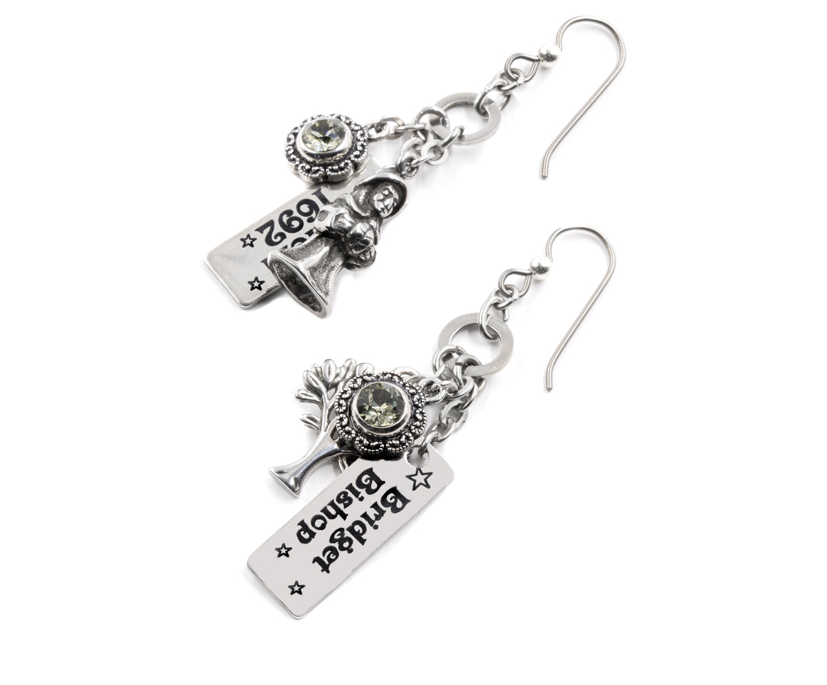 Salem Witch Trial Earrings – Women's History Jewelry