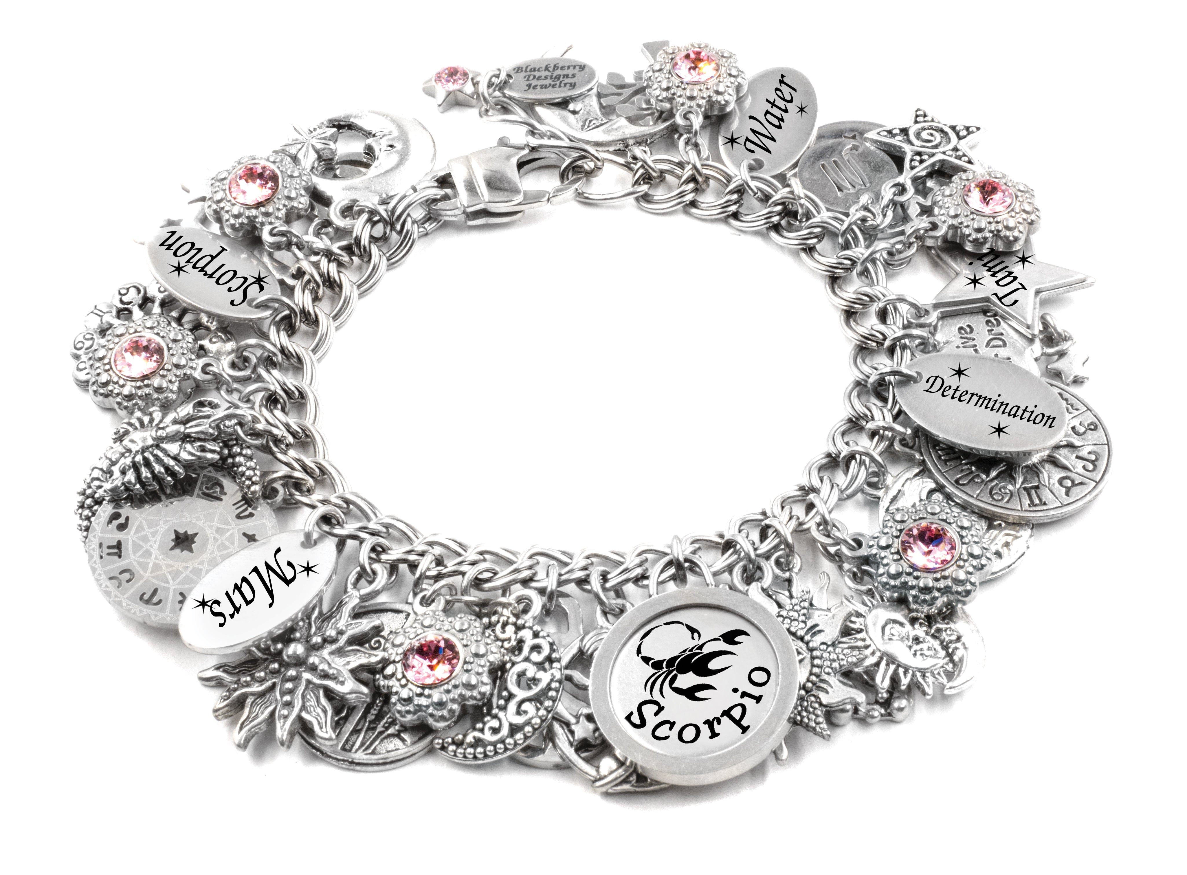 Zodiac Collection - Rose Gold Scorpio Bracelet (Oct 23 - Nov 21) | Kinsley  Armelle® Official
