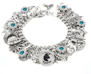 wide view of taurus zodiac bracelet