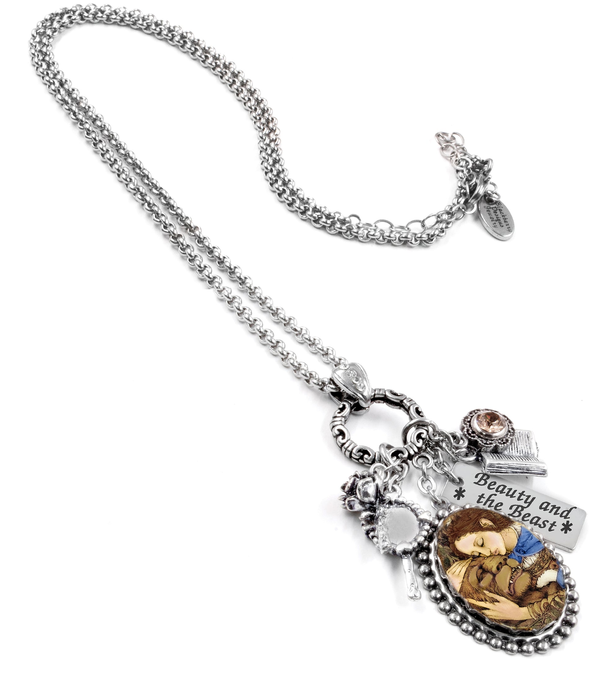 Beauty and The Beast + Stainless Steel + Necklaces + 22 Inches + Women's + Necklaces