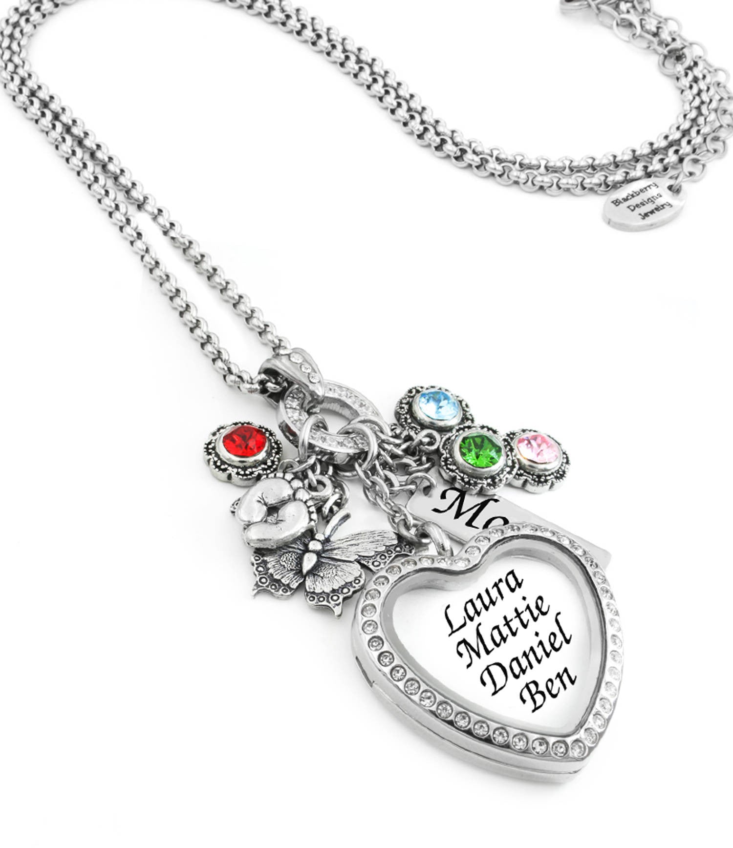 mothers locket necklace