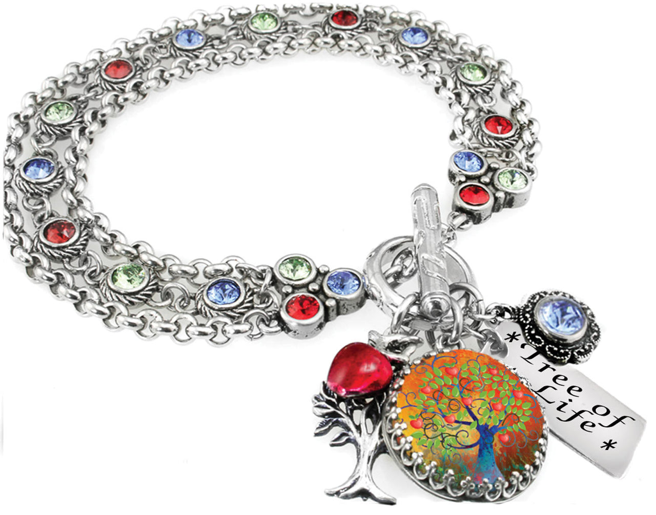 Tree of Life, Spiritual Charm Bracelet