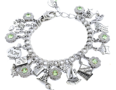 Create Your Own Charm Bracelet 6 1/2 Inches - 7 1/2 Inches