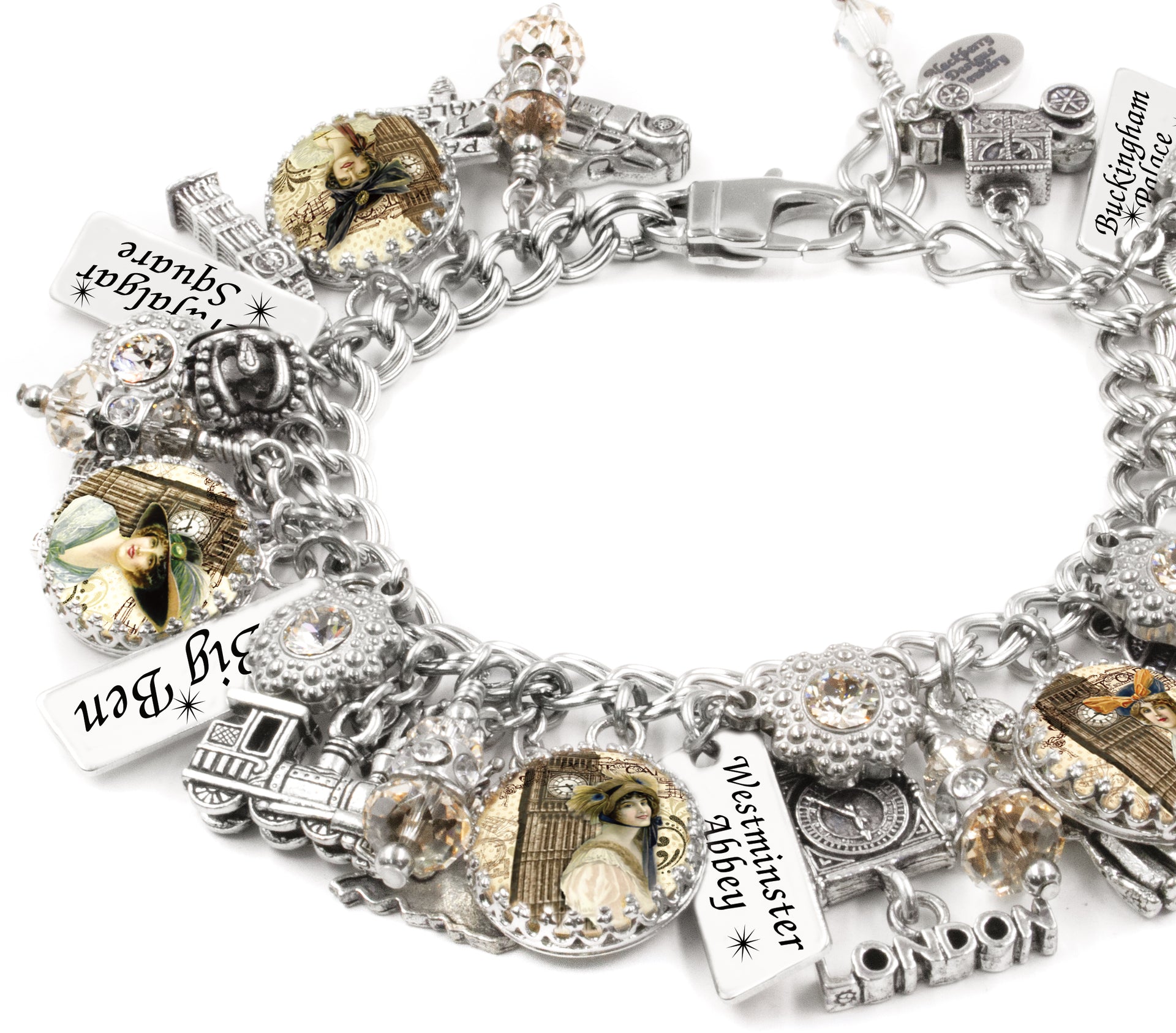 london jewelry charm bracelet english
