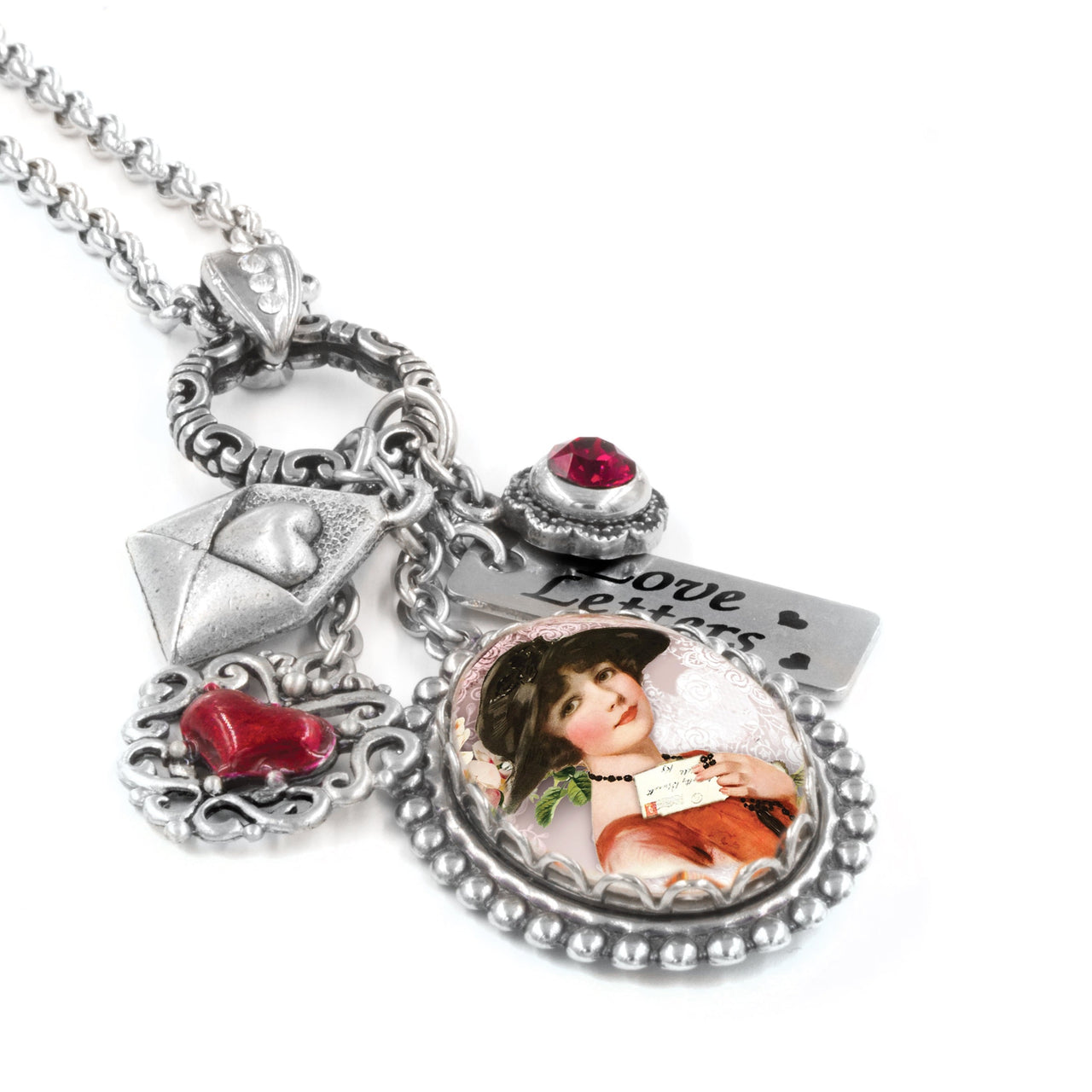 Valentines Love Letter Necklace