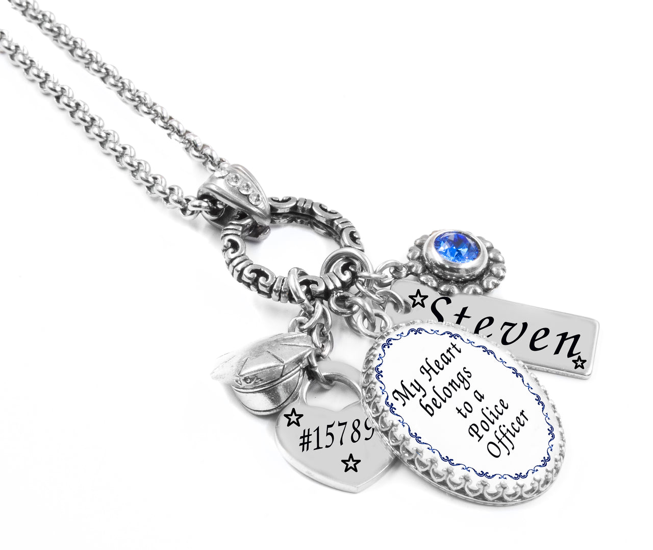 police officer necklace