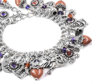 witch charm bracelet, witches jewelry